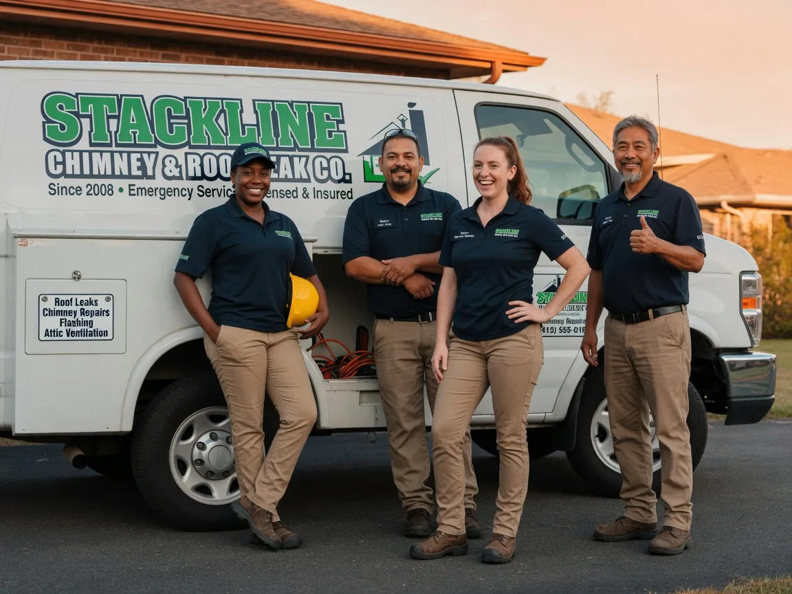 Chimney flashing repair company in Erwinville, LA